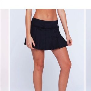 Eleven by Venus Flutter Tennis Skirt, black, small